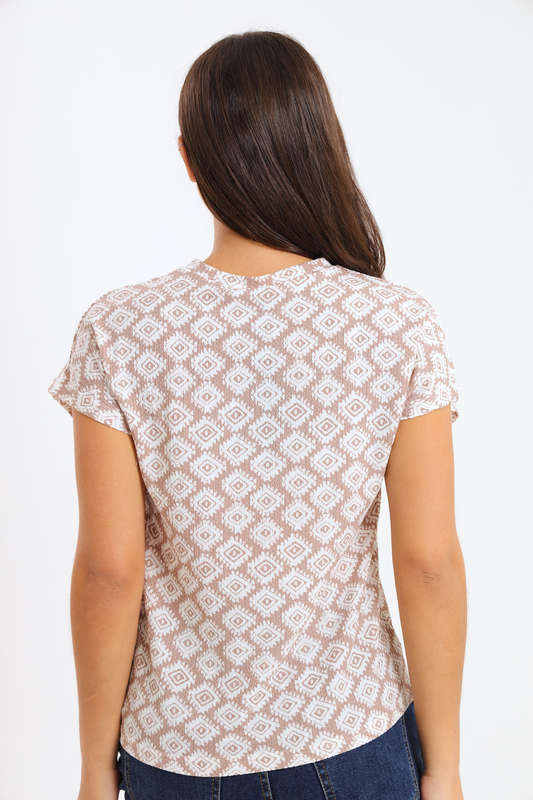 Ladies Elegant Casual Pullover Blouse Top