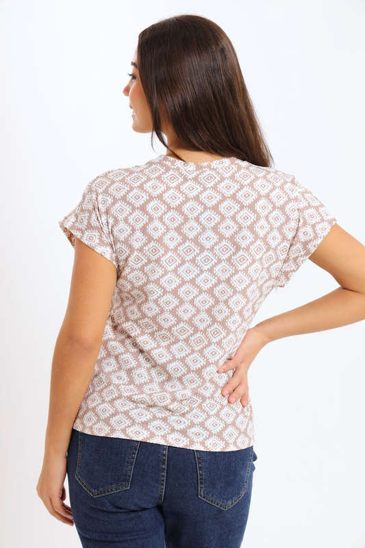 Ladies Elegant Casual Pullover Blouse Top