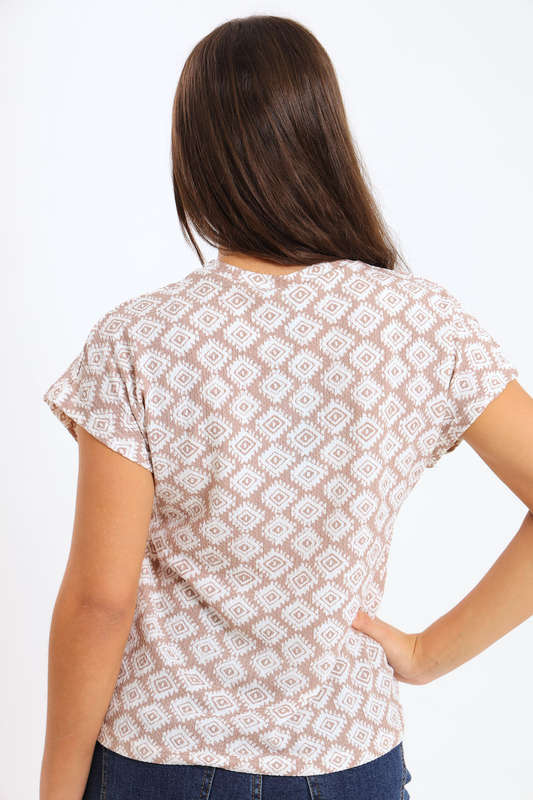 Ladies Elegant Casual Pullover Blouse Top