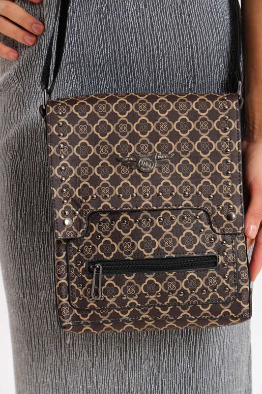 Stylish Ladies' Faux Leather Crossbody Travel Sling Bag