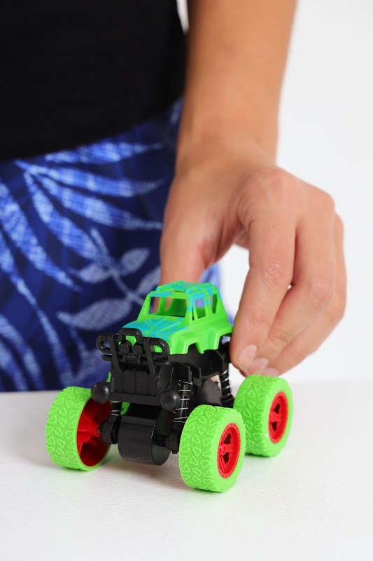 Pack Of 4 Pullback Mini Monster Trucks