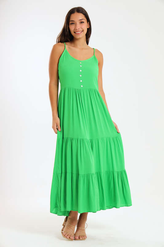 Paula Summer Maxi Strappy Dress