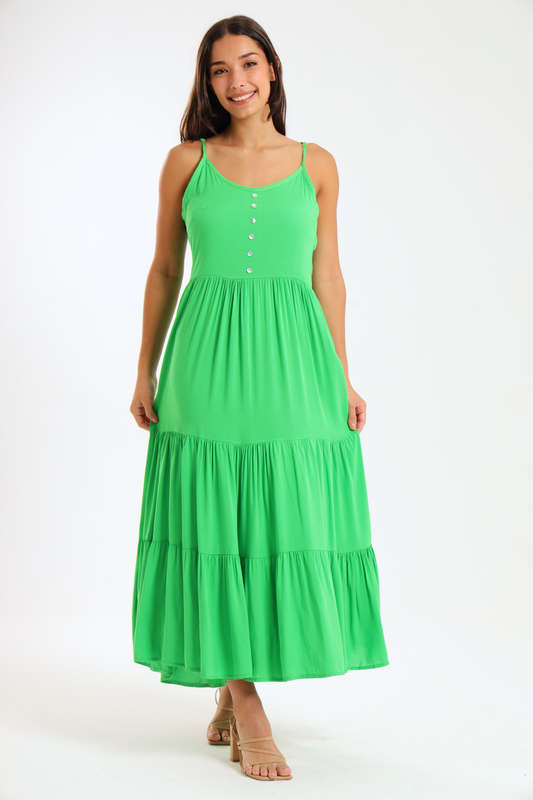 Paula Summer Maxi Strappy Dress