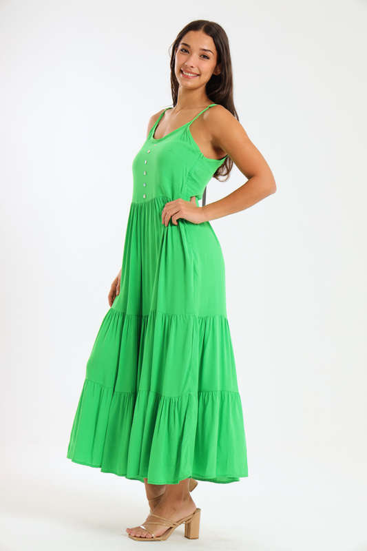 Paula Summer Maxi Strappy Dress