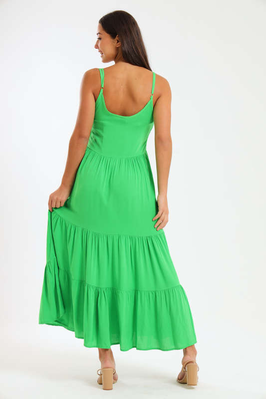 Paula Summer Maxi Strappy Dress