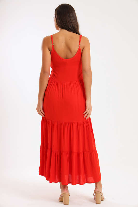 Paula Summer Maxi Strappy Dress