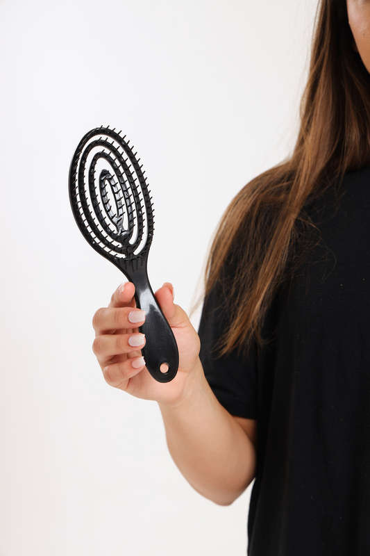 Senza® Eco Friendly Circle Shape Detangler Wet &amp; Dry Brush Set PROMO-2-FOR-1
