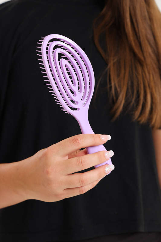 Senza® Eco Friendly Circle Shape Detangler Wet &amp; Dry Brush Set PROMO-2-FOR-1
