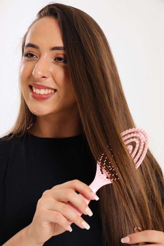 Senza® Eco Friendly Circle Shape Detangler Wet &amp; Dry Brush Set PROMO-2-FOR-1