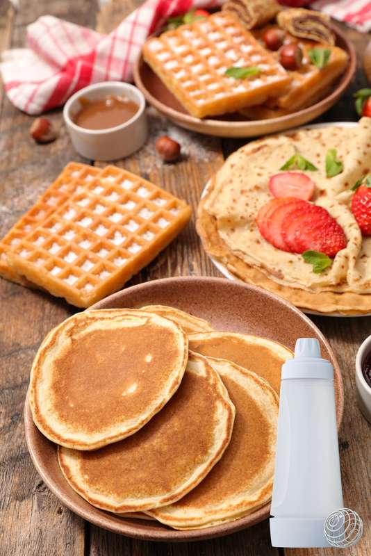 Senza® Pancake Batter Mixer with Blender Whisk Ball 1L