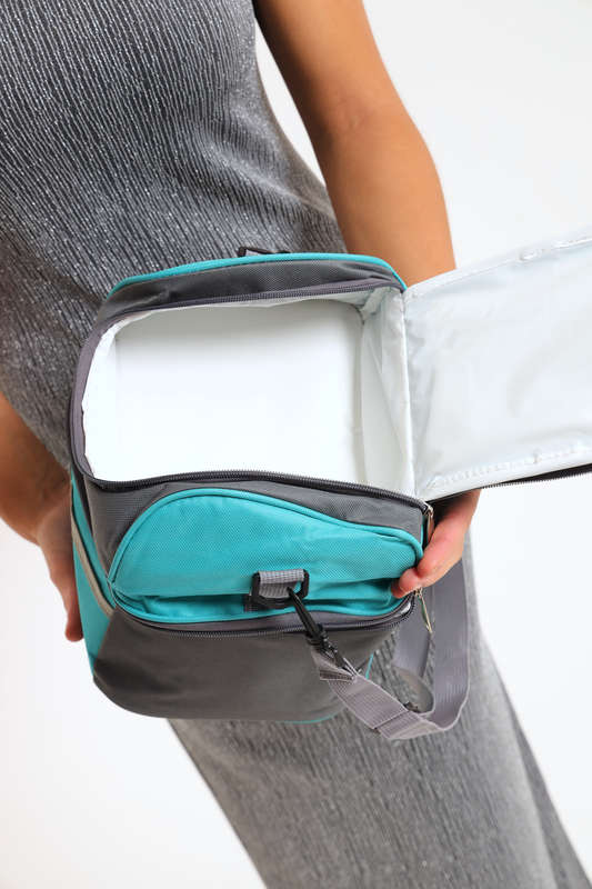 Senza® Premium Extra Large Capacity Double Decker Thermal Insulated Cooler Bag Lunch Bag