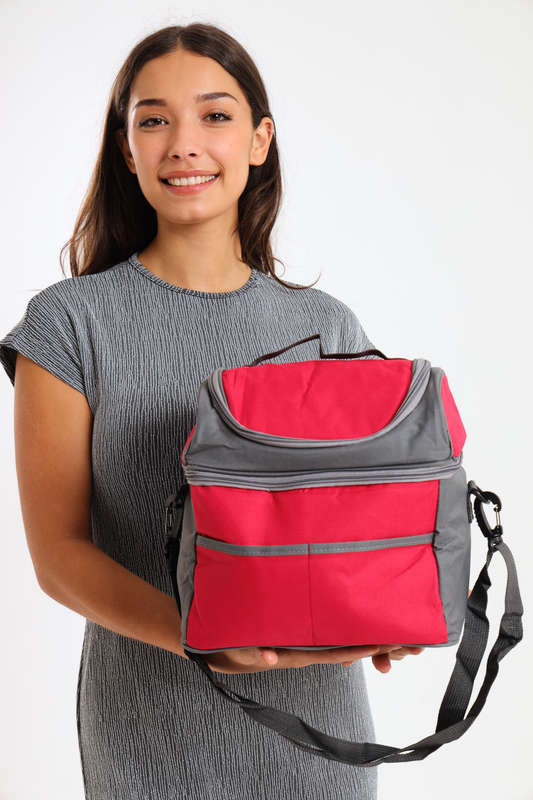 Senza® Premium Extra Large Capacity Double Decker Thermal Insulated Cooler Bag Lunch Bag