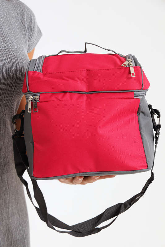 Senza® Premium Extra Large Capacity Double Decker Thermal Insulated Cooler Bag Lunch Bag