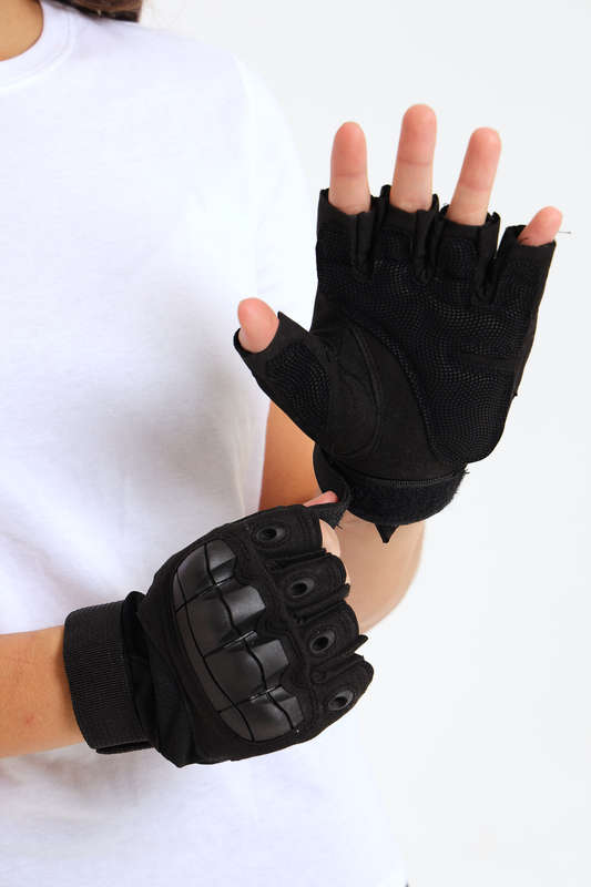 Senza® Tactical Gloves Fingerless Multipurpose Army Gym Gloves