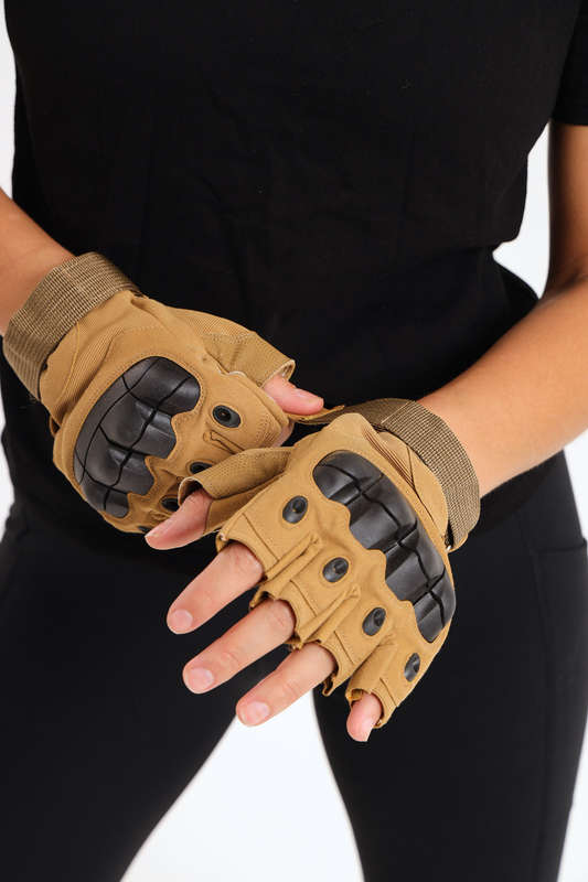 Senza® Tactical Gloves Fingerless Multipurpose Army Gym Gloves