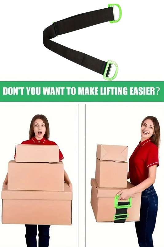 Adjustable Lifting Moving Straps For Boxes &amp; Furniture