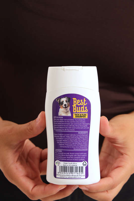 Best Buds Tick &amp; Flea Shampoo with Neem &amp; Tea Tree Oil 220ml