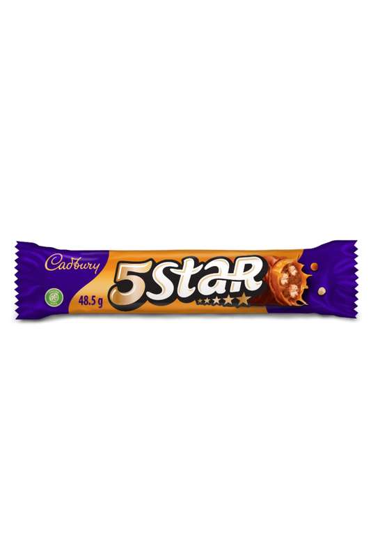 Cadbury 5 Star Chocolate Bar 48.5g