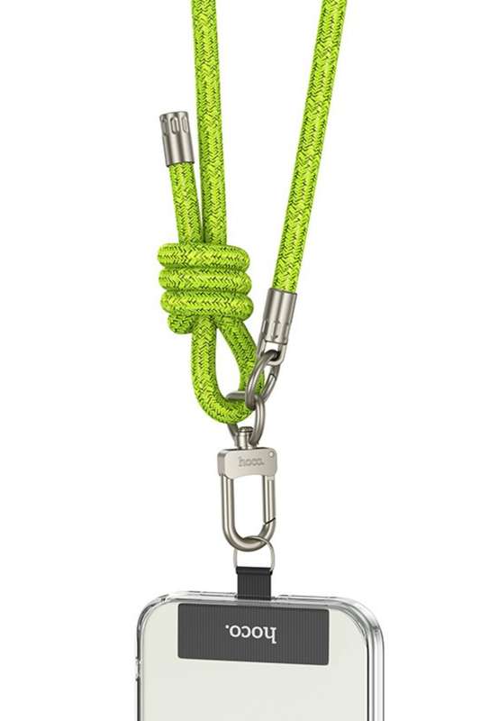 HOCO GH6 Adjustable Messenger Prevent Loss Phone Lanyard Denim Phone Sling
