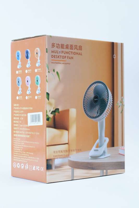 Handheld Multi-Angle Mini Desk Clip-on Fan