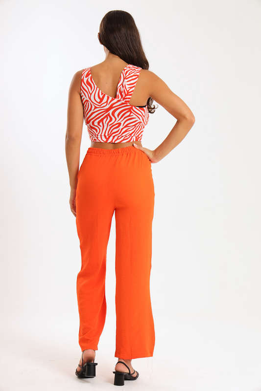 Jennifer Airflow Casual Office Pants With Pockets