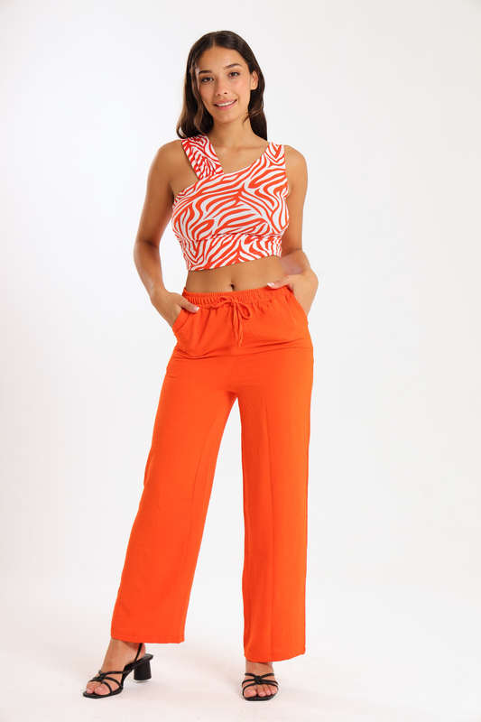 Jennifer Airflow Casual Office Pants With Pockets