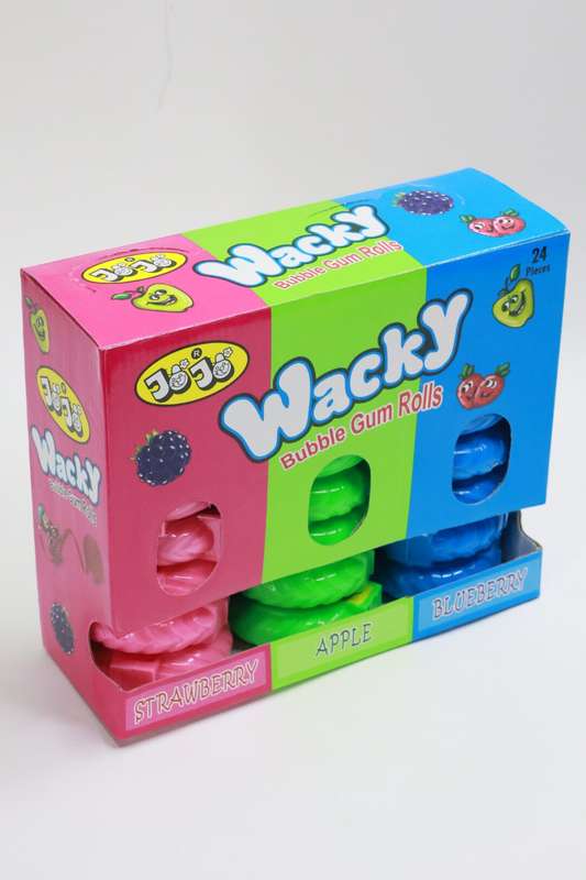 Jojo Wacky Bubble Gum Roll 60g