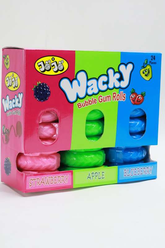 Jojo Wacky Bubble Gum Roll 60g