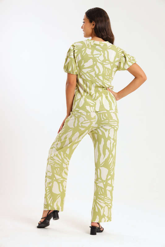 Ladies 2 Piece Zen Pants &amp; Top Set With Pockets
