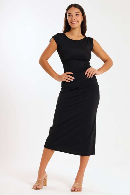 Ladies Bodycon Dress Open Back