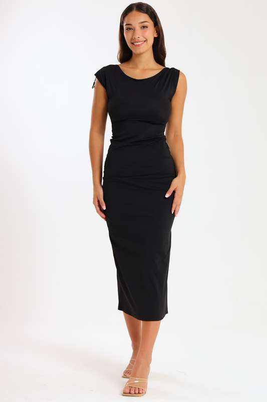 Ladies Bodycon Dress Open Back