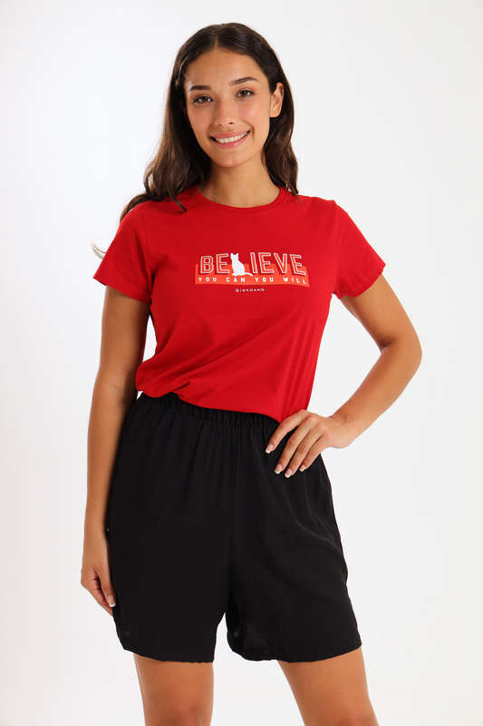 Ladies Casual Sleeping Oversized Shorts Black