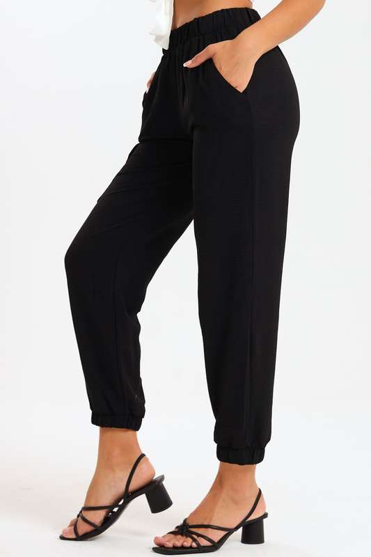Ladies Lightweight Casual Cargo Airflow Jogger Pants