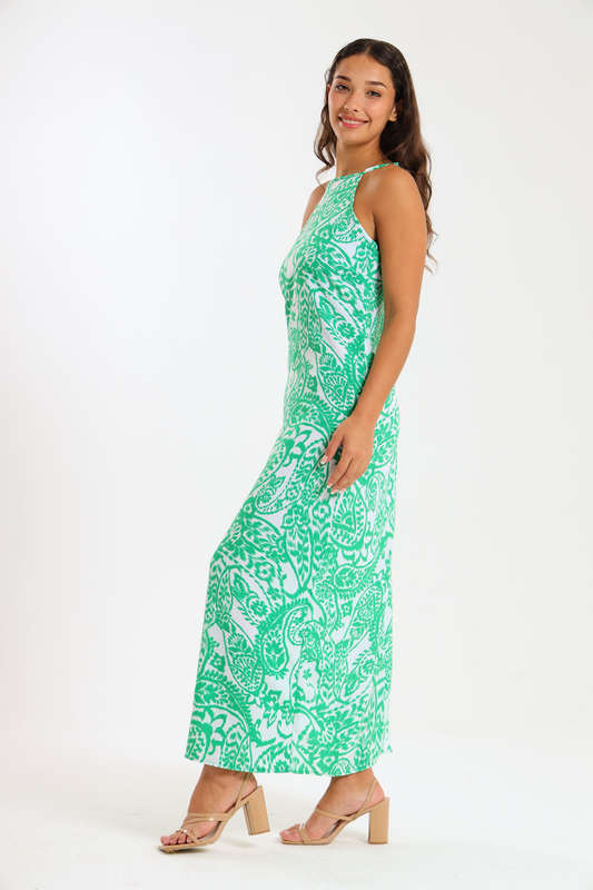 Ladies Vera Strappy Summer Maxi Dress