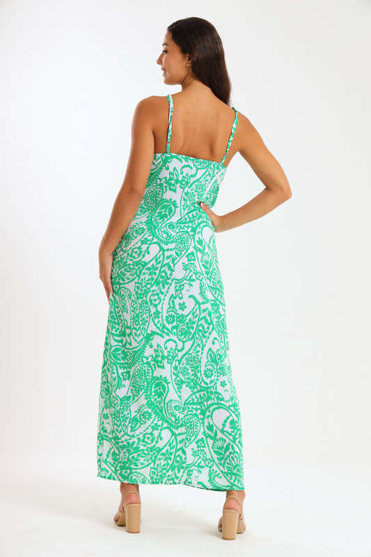Ladies Vera Strappy Summer Maxi Dress
