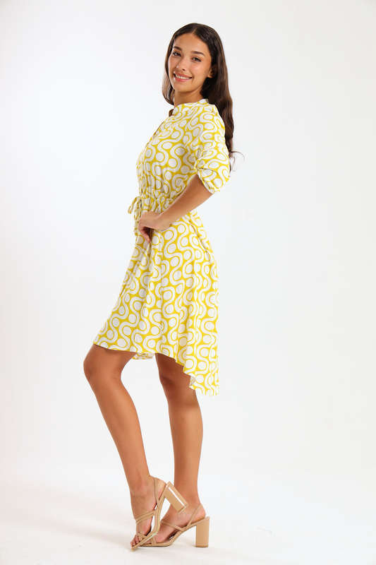 Luciana Tiered Summer Maxi Short Dress