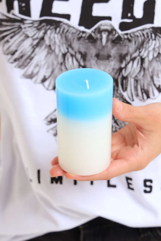 Magic Colour Changing Wax Candle