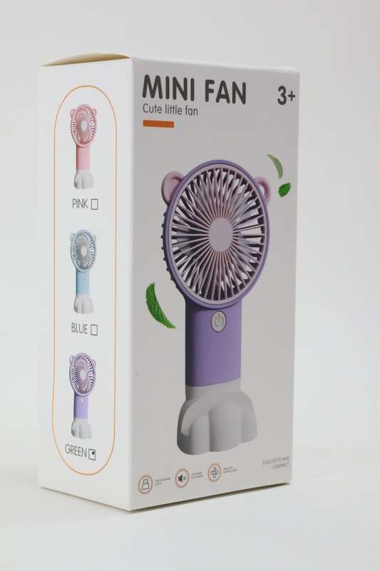 Portable USB Rechargeable Mini Handheld Fan
