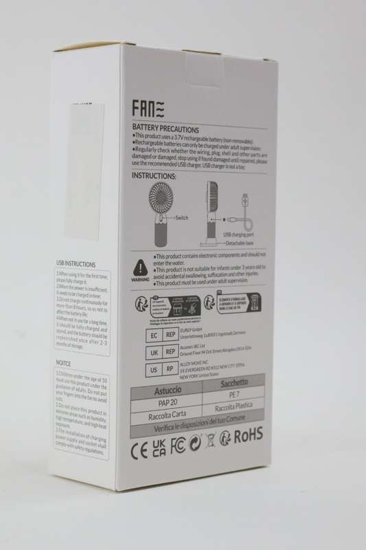 Portable USB Rechargeable Mini Handheld Fan