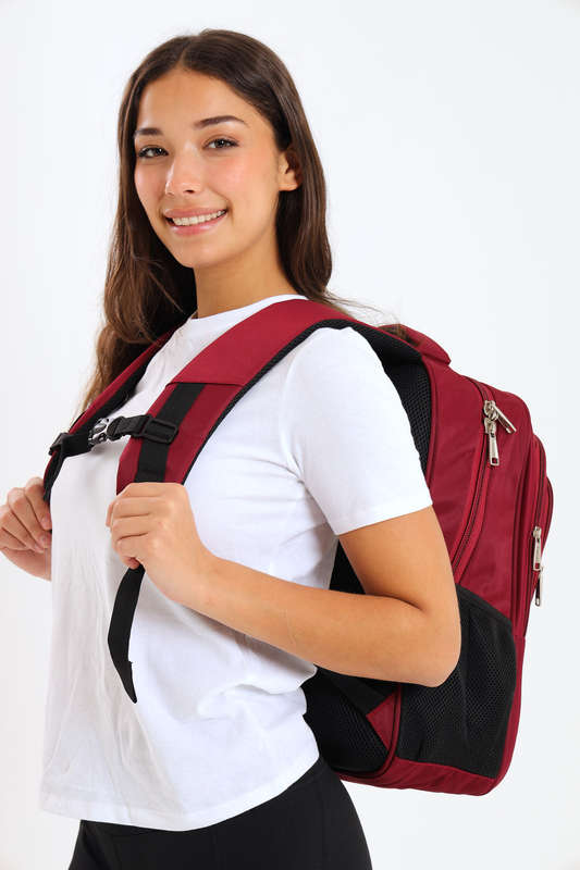 Powerland Laptop Backpack or School Bag with Multiple Compartments Large