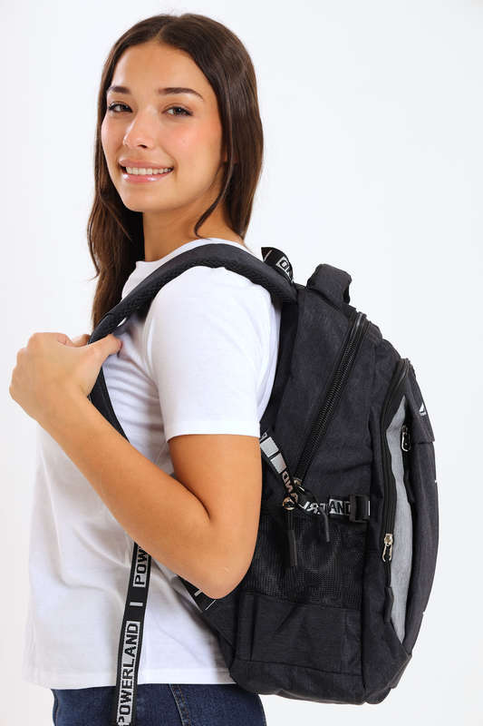 Powerland  School Bag - Laptop Backpack with Multiple Compartments Large