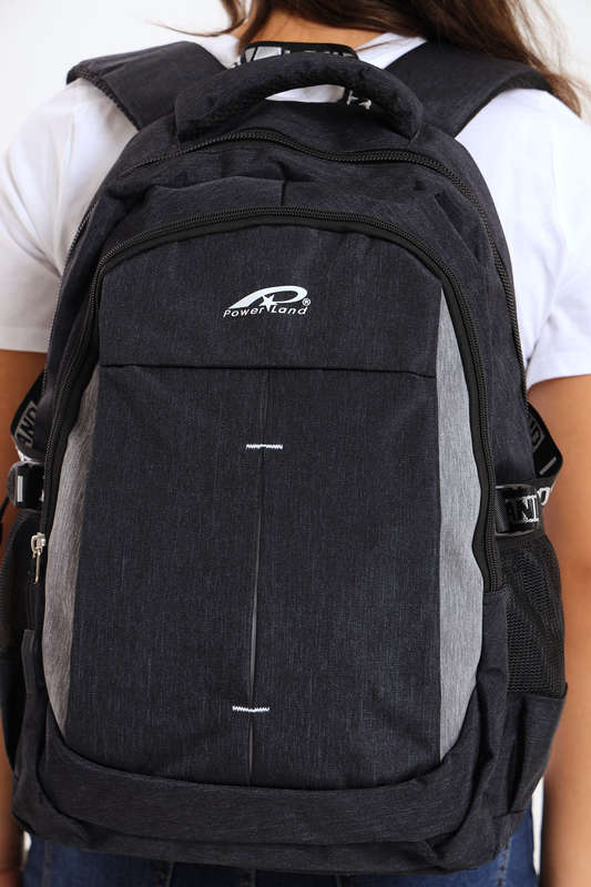 Powerland  School Bag - Laptop Backpack with Multiple Compartments Large