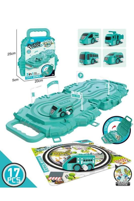 Puzzle Track  3-in-1 Toy Set for Kids
