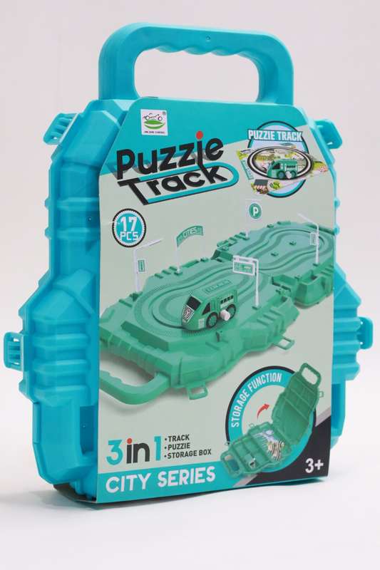 Puzzle Track  3-in-1 Toy Set for Kids