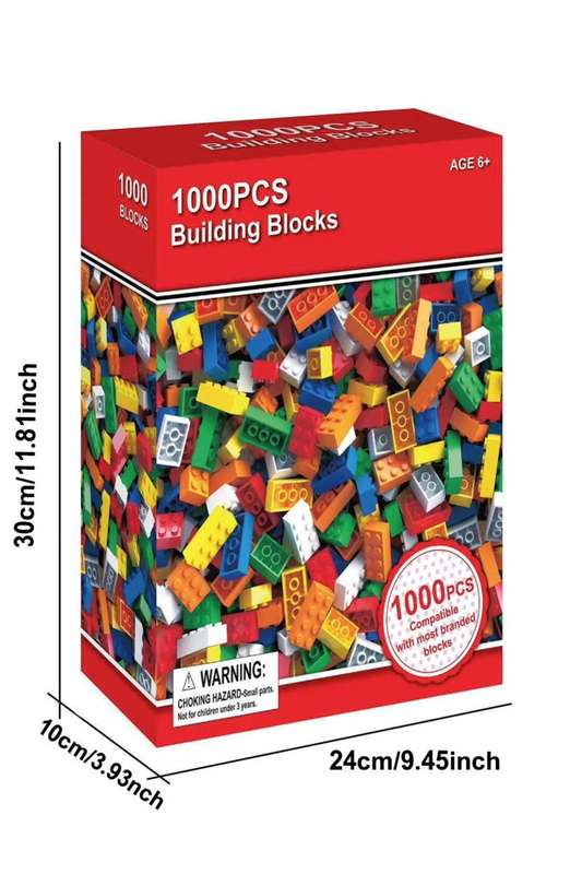 Senza® 1000 Pieces Building Block Set For Children