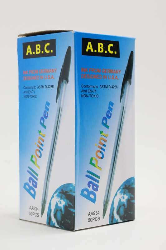 Senza® 50 Pcs Black School Office Pens With Cap