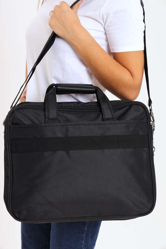 Senza® Black Laptop Bag Waterproof Heavy-Duty