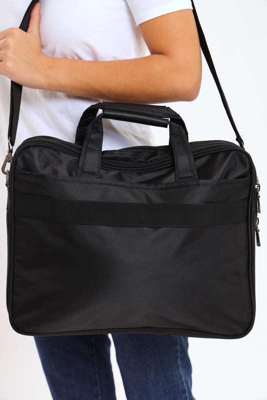 Senza® Black Laptop Bag Waterproof Heavy-Duty