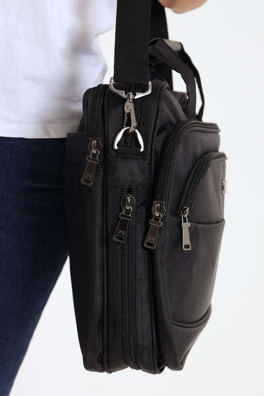 Senza® Black Laptop Bag Waterproof Heavy-Duty