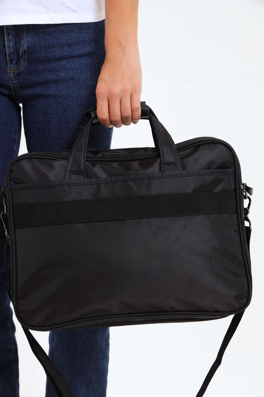 Senza® Black Laptop Bag Waterproof Heavy-Duty